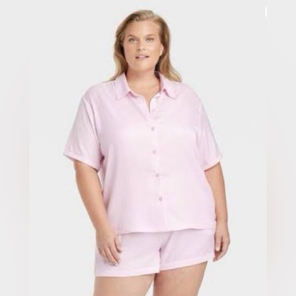 Auden Light Pink Women's Pajama Set